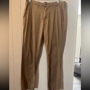 J. Crew lightweight flex straight khaki chinos